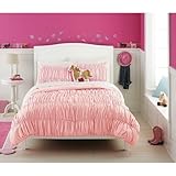 Circo Basic Collection Pink Dot Banded 7 Piece Bed Set - Full [並行輸入品]