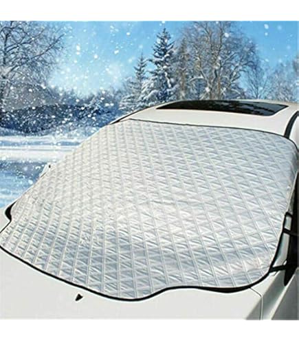QEEROYO Car Windshield Cover, Winter Car Windshield Cover