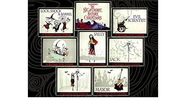 Amazon ナイトメアービフォアクリスマス ロビーカード Us Uk イラスト ティムバートン ジャック ポスター おもちゃ おもちゃ