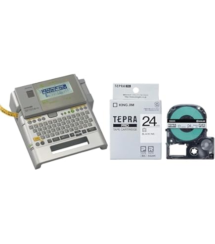 Amazon | キングジム ラベルライター テプラPRO SR750 & テープ