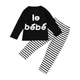 杜屋トヤ　新生児服　ルームウェア　上下セット　ボーダー　長袖Ｔシャツ　パンツ　かわいい　ナチュラル　洋式　秋　冬　カジュアル　遊び　お出かけ　プレゼント　女の子　男の子　ユニセックス　赤ちゃん　80/