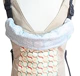 bigbig G leader(ビッグビッグジーリーダー) 【日本製】6重ガーゼ抱っこ紐 首回り汗取りパッド スタイ・ネックウォーマーとしてもOK rainグレー