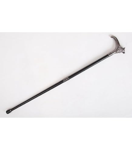 Amazon.co.jp: Hongjiwa 一本杖ステッキ 亜鉛合金製 全長95cm 分割収納
