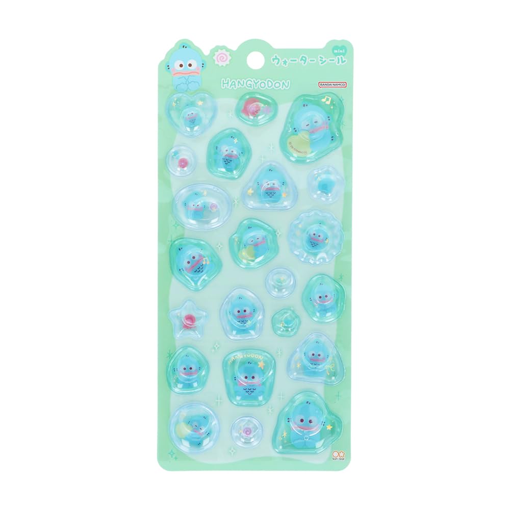 サンスター文具(Sun-Star Stationery) ハンギョドン サンリオキャラクターズ グッズ シール ウォーターイン ラメ ウォーターシールmini S8819459
