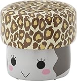 不二貿易 キッズフェース スツール ジェシカ ブラウン 38804