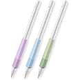 AHASTYLE Apple Pencil用グリップ 疲れ軽減 滑り防止 柔らかな握り心地 Apple Pencil（USB-C）とApple Pencil（第二世代）対応 三つセット