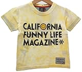 KRIFF MAYER KIDS クリフメイヤー タイダイプリントTシャツ 90cm イエロー