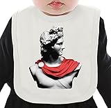 Apollo Bust ネクタイを有する有機ビブ Medium