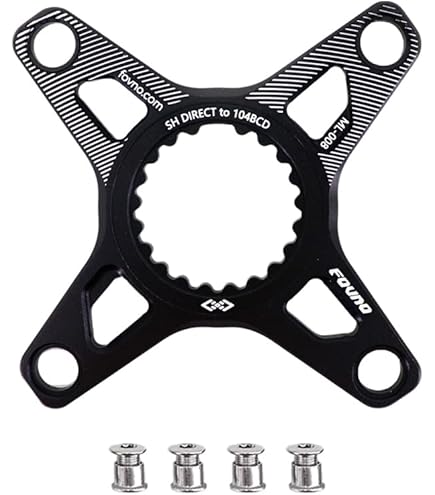 TAなど5ピンクランクに110チェーンリングを付けるスパイダー