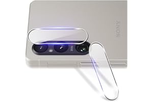 【2枚セット】 対応 Xperia 1 V カメラフィルム Xperia 1 V SO-51D SOG10 カメラ保護カバー (2枚) 【日本製素材旭硝子製】 用 エクスペリア 1 V レンズフィルム 強化カメラ保護フィルム 全面吸着 高透過率、硬度
