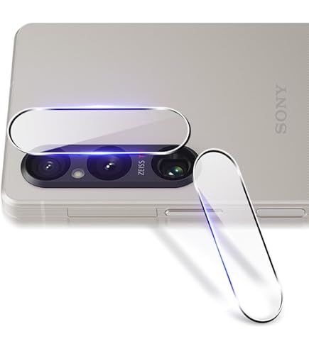 Amazon.co.jp: Xperia 1 V 用 カメラレンズ保護ガラスフィルム レンズ