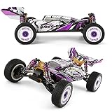 WLtoys 124017 124019 V2 75KM/H 2.4G RC Car Remote Control Toys 124019 1B 2200mAh