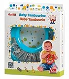 Halilit Baby Tambourine Musical Instrument (Colours Vary) by Halilit