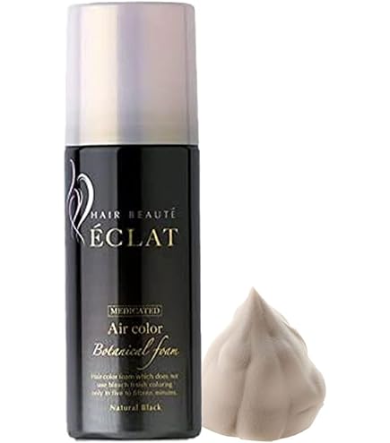 Amazon.co.jp: Hair Botanical Eclat Air Color Foam EX Natural Black