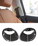 CHEYA カーボンファイバースタイルABSクロームフロントセーフティベルトカバートリム