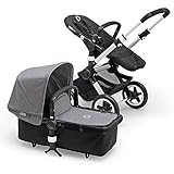 Bugaboo Buffalo Stroller With Grey Melange Fabric (Silver Frame ) by Bugaboo