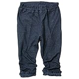 《H28年秋冬物》(日本製) Pample Mousse(パンプルムース) 杢接結天竺長丈裾レーススパッツ 95cm/NB NO.DP-63303