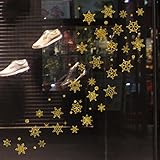 Bulary ウォールステッカー ゴールド 新年 店舗装飾 子供部屋 リビング テレビ 飾り 壁紙 壁紙シール ウォールシール かわいい きれいに剥がせる ソファーの背景 書房 客間 ベッドルーム イ