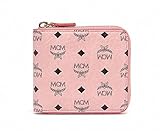 【エムシーエム】 MCM ピンクウォレットラウンドファスナー長財布小銭入れ Visetos Original Zip Wallet Soft Pink [並行輸入品]