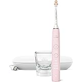 フィリップス ソニッケアー ダイヤモンドクリーン 9000 電動歯ブラシ ピンク トラベル 旅行 携帯用 充電式 アプリ連動 トラベルケース・充電器用グラス付き HX9911/72