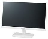 プリンストン モニター 23.6型 (フルHD 1920×1080/HDMI×1,VGA×1,DVI×1/ブルーライト軽減/広視野角/スピーカー内蔵) ホワイト PTFWDE-24W