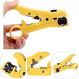 Rotary coax coaxial cable wire cutter stripping tool rg59