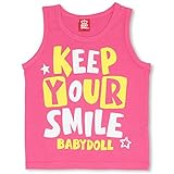 ベビードール SMILEタンクトップ 子供服 140cm ピンク