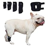 犬用 関節 後ろ足 リハビリ用品 サポーター 足捻挫 関節炎 予防 手根 足根 老犬介護 手術固定 足の保護 傷口保護 調節可能 舐め防止 犬足プロテクター 小型犬 中型犬 大型犬 (長 L)
