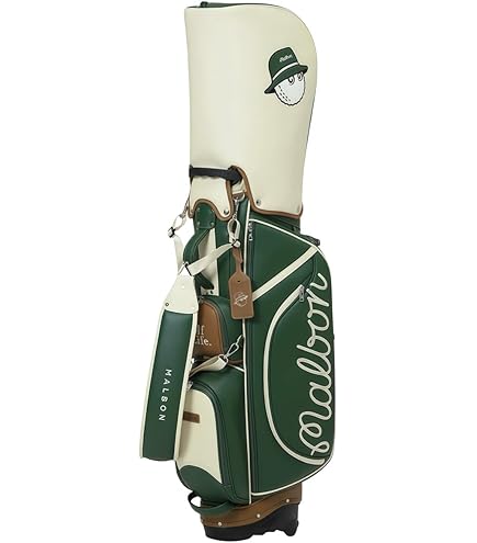 Amazon | マルボンゴルフ malbon キャディバッグ スタンド型バッグ