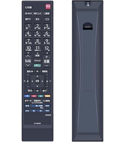 テレビ　TOSHIBA 32型　＋リモコン 楽天市場】テレビリモコン CT-90392 for TOSHIBA 東芝 REGZA テレビ