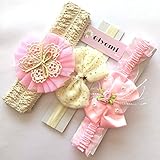 Giyomi ベビー キッズ ヘアバンド 3個 セット 内祝い 出産祝い 記念撮影 プレゼント 贈り物　セットA