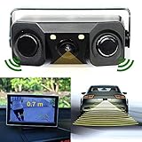 CAIRUTE Universal CCD High Definition Car Video Rear View Backup Reverse Sensor Camera + 2 Parking S