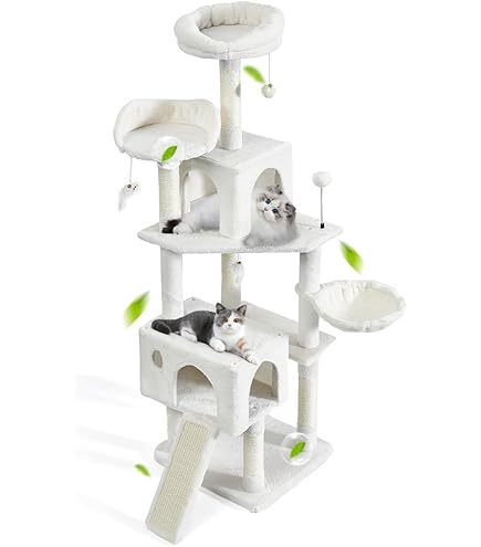 Amazon | つながるトンネルタワー 猫 ねこ キャットタワー