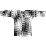 [東京いろは] お祭り 衣装 鯉口シャツ 祭り衣装 粋 祭り シャツ プリント 柄シャツ お祭り用品 柄 黒 ブラック 白 ホワイト こいくちシャツ 男性 メンズ 女性 レディース まつり お祭り 祭り用品(プリント_NO,20 特大)