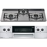 Rinnai RHS31W19G27R-STW-12A13A ベイズ [ビルトインガスコンロ(都市ガス用・左右強火力・60cm)]