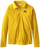 NCAA Iowa Hawkeyes Collegiate Glacial II Half Zip Fleece Jacket M イエロー