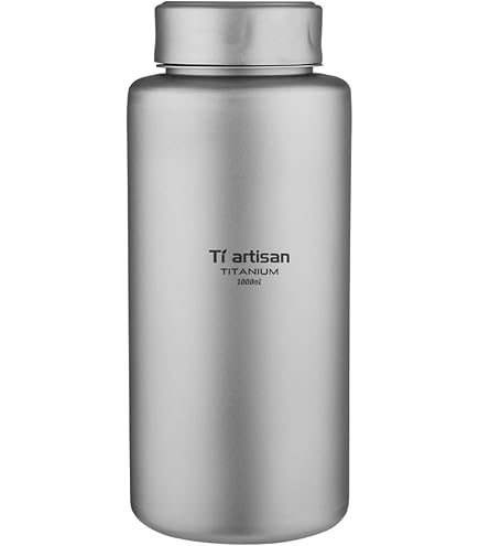 Vargo Titanium Water Bottle with Ti Lid | 100% Titanium