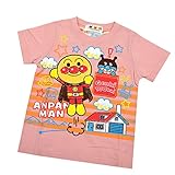 アンパンマン 半袖Tシャツ 冷感Tシャツ キッズ 女の子 男の子 ガールズ ボーイズ fo-sa3253 90cm ピンク