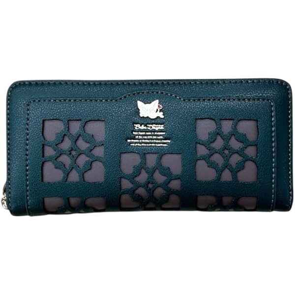 Amazon | [マンハッタナーズ] ラウンドファスナー長財布 NY猫絵暦4月