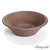 KANEYOSHI 鉢 陶器 植木鉢 山野草 ソリ浅型 テラコッタ 6号