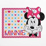 Disneys Minnie Mouse Glitter Placemat by Disney