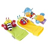 Lamaze Garden Bug Wrist Rattles &足Finders 1 ea 2pk