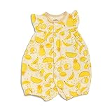 baby ampersand フルーツ柄ロンパス　アイボリー　60cm
