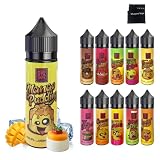 モンスター Vape 電子タバコ リキッドセット60ml いろいろな味ニコチンなし タールなし ベイプ 爆煙E-リキッド (クリームスコッチ(ミントなし))