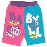 ベビードール クレイジー切替ハーフパンツ 子供服 120cm ピンク