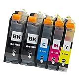 brother ブラザー LC113-4PK (BK×2/C/M/Y)【5本セット】 最新 互換 インクカートリッジ 《ICチップ搭載・残量表示対応》 113 LC113 LC113BK LC113C LC113M LC113Y 純正と併用可能 (対応機種: MFC - J4910CDW J4510N J6975CDW J6973CDW J6970CDW J6770CDW J6573CDW J6570CDW / DCP - J4215N J4210N )【STAR JET製】