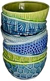 IMAX 25326 Stacked Bowl Vase, Short by Imax
