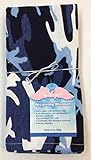 NuAngel Flannel Receiving Blanket - Blue Camo by NuAngel