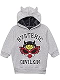 (マイファーストヒステリック) MY FIRST HYSTERIC DEVILKIN MINI BOMBER HEAT シッポ付きBIGシルエットパーカー 90cm グレートップ