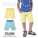 (ディラッシュ) DILASH盛夏'16/カラーシャンブレーハーフパンツ 130 イエロー